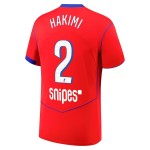 Günstige Fußballtrikots Paris Saint-Germain Hakimi 2 3rd trikot 2025-26 Kurzarm